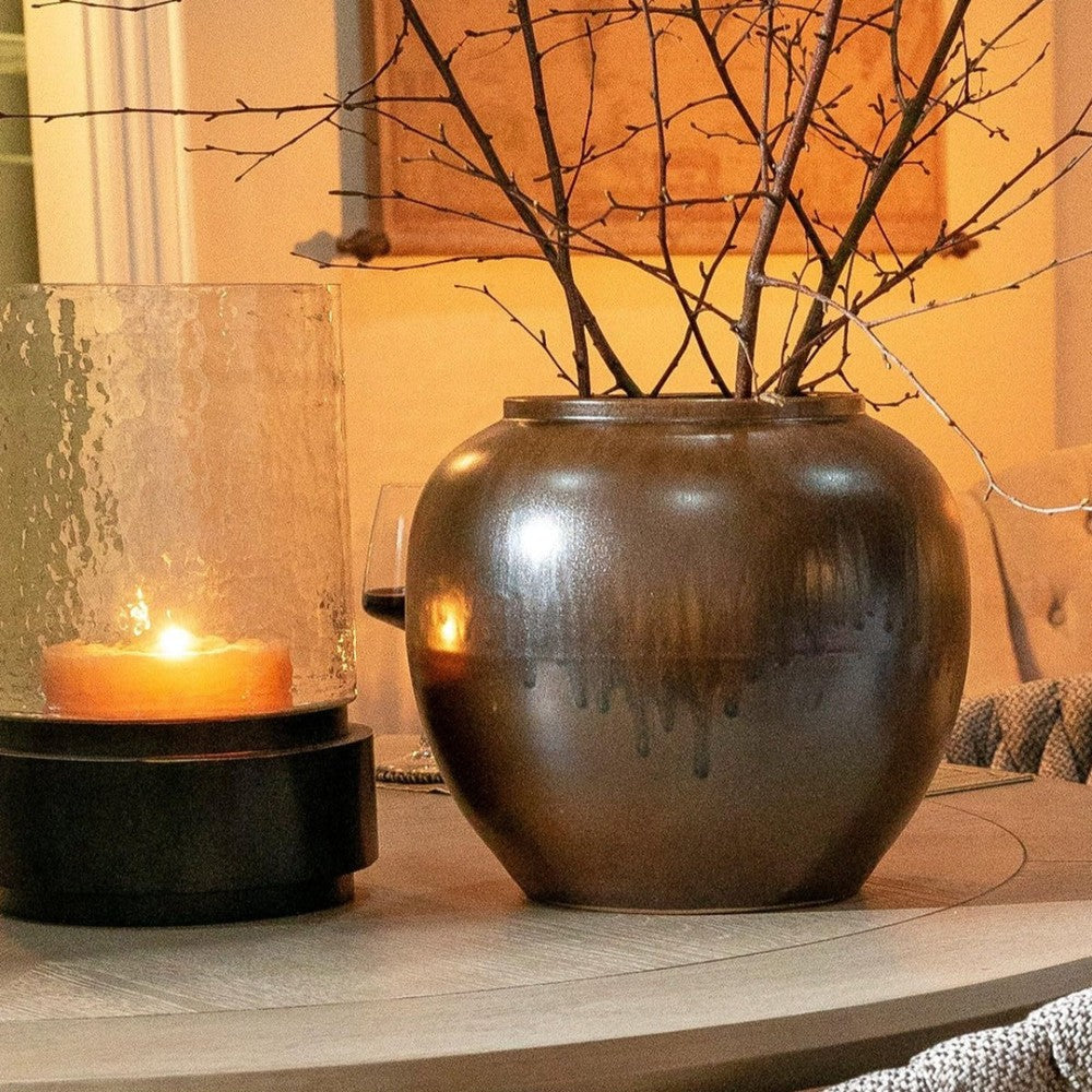 Janet Hurricane Lantern - Dark Bronze MindyBrown 2