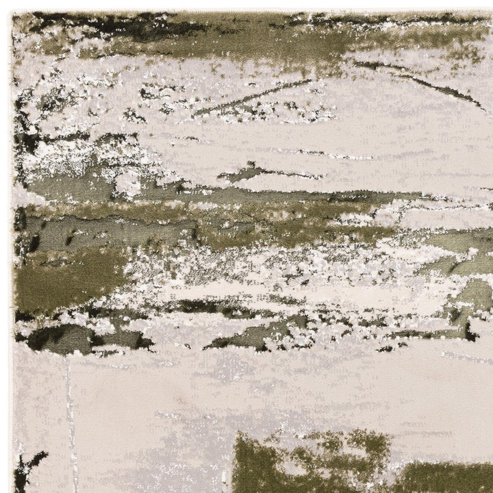 Stellar 08 Rug - Green Asiatic Carpets 4
