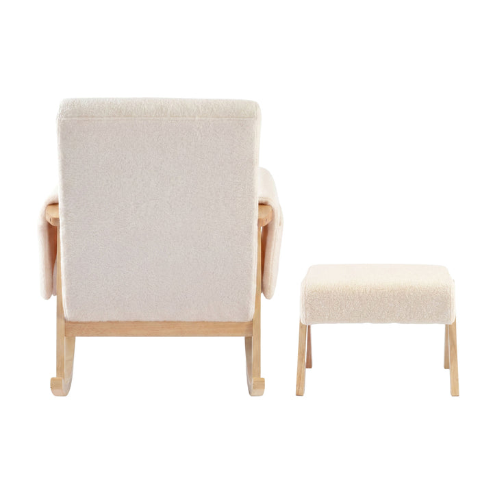 Dreamer Nursing Chair & Stool - Off White
