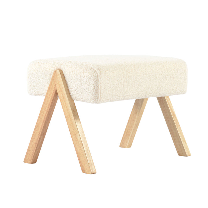 Dreamer Nursing Chair & Stool - Off White