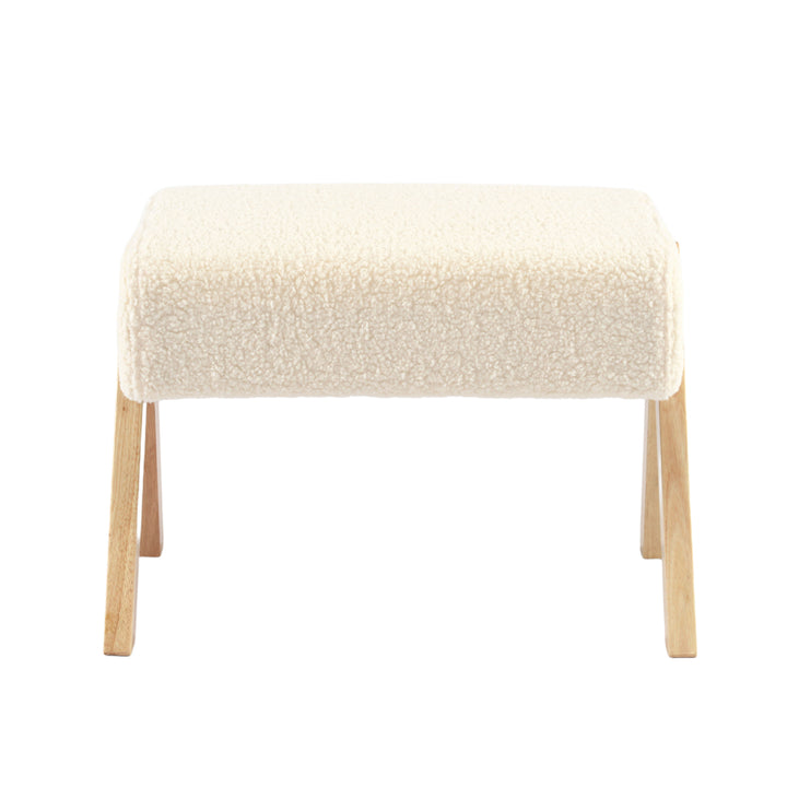 Dreamer Nursing Chair & Stool - Off White