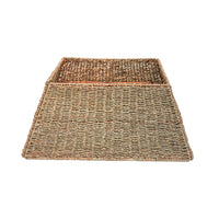 Ivyline Seagrass Foldable Square Tree Skirt