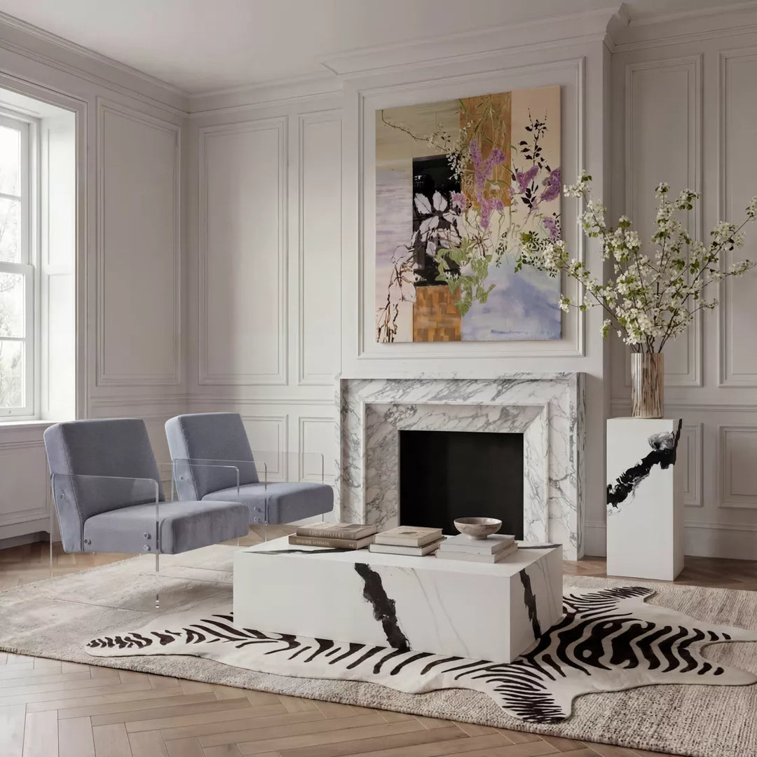 Cece Coffee Table - Panda Marble