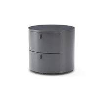 Tommy Franks Sims Bedside Table in Matte Anthracite