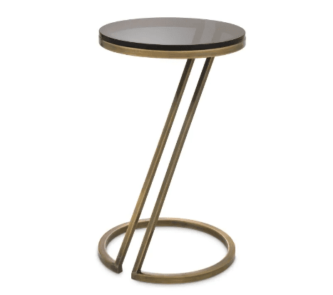 Eichholtz Falcone Side Table Vintage Brass