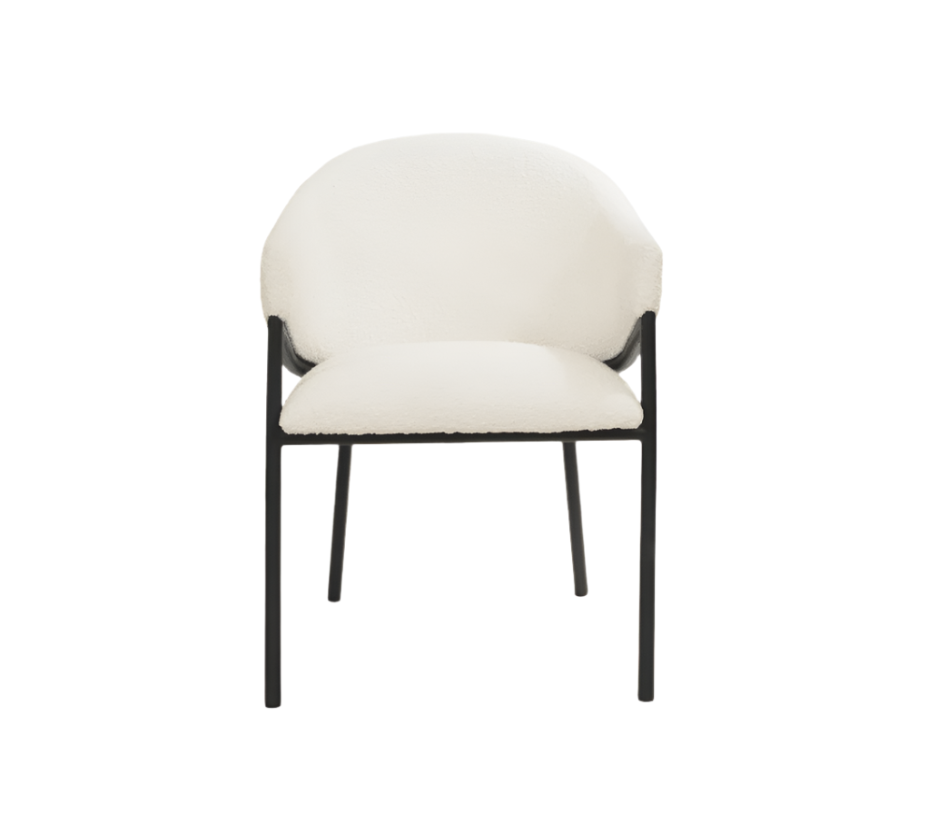 Aidan Set of 2 Armchairs - Polar Bouclé Tommy Franks 1