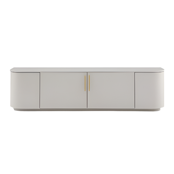 Oakura TV Unit - Matte Beige Tommy Franks 1