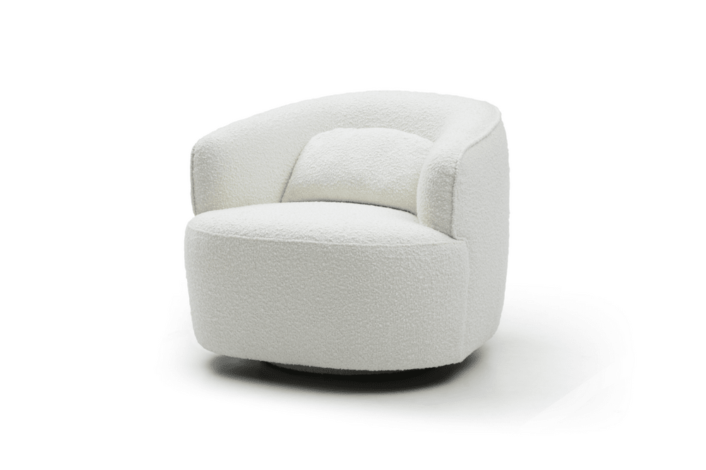 Grace Swivel Chair - Polar Bouclé Tommy Franks 2