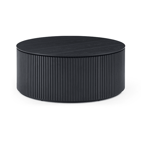 Costine Round Coffee Table - Black Tommy Franks 2