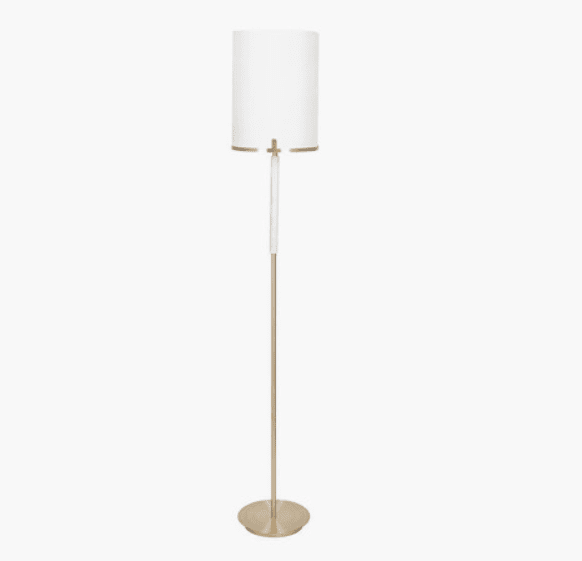 Olivia's Midland Champagne Floor Lamp