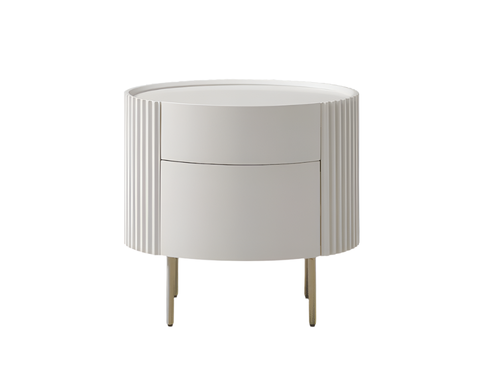 Lantine Bedside Table - Beige Tommy Franks 1