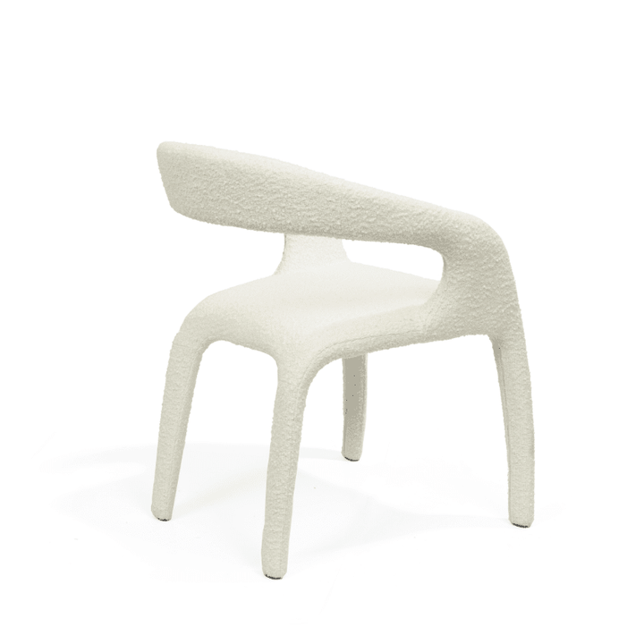 Escada Dining Chair - Chex Bouclé Polar Tommy Franks 5