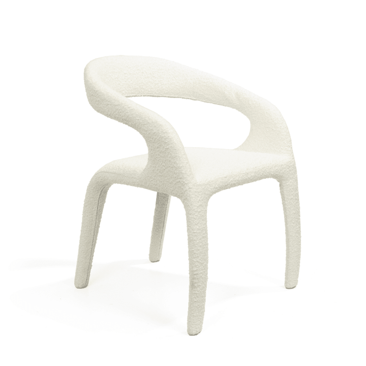 Escada Dining Chair - Chex Bouclé Polar Tommy Franks 4