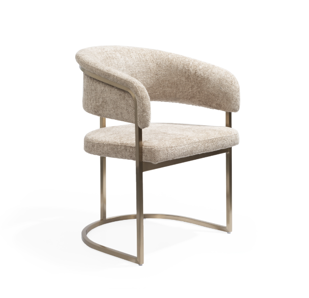 Clemont Dining Chair - Taupe Tommy Franks 2