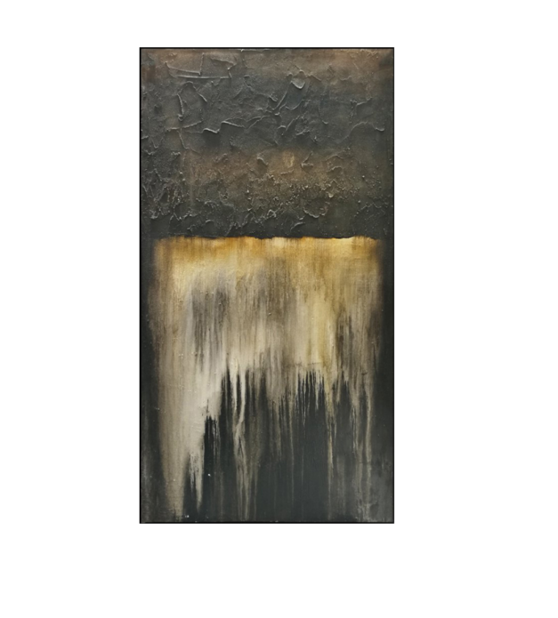 Landslide Oil Painting Tommy Franks 1