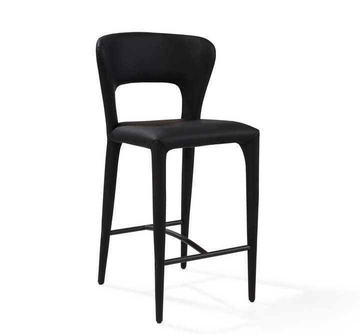 Pari I Bar Stool - Mustang Black Tommy Franks 3