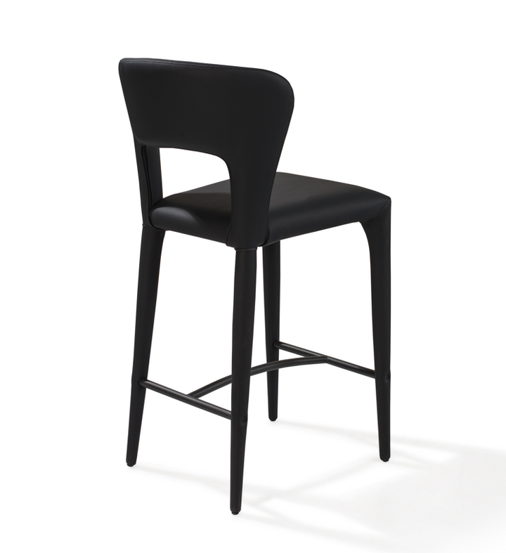 Pari I Bar Stool - Mustang Black Tommy Franks 4