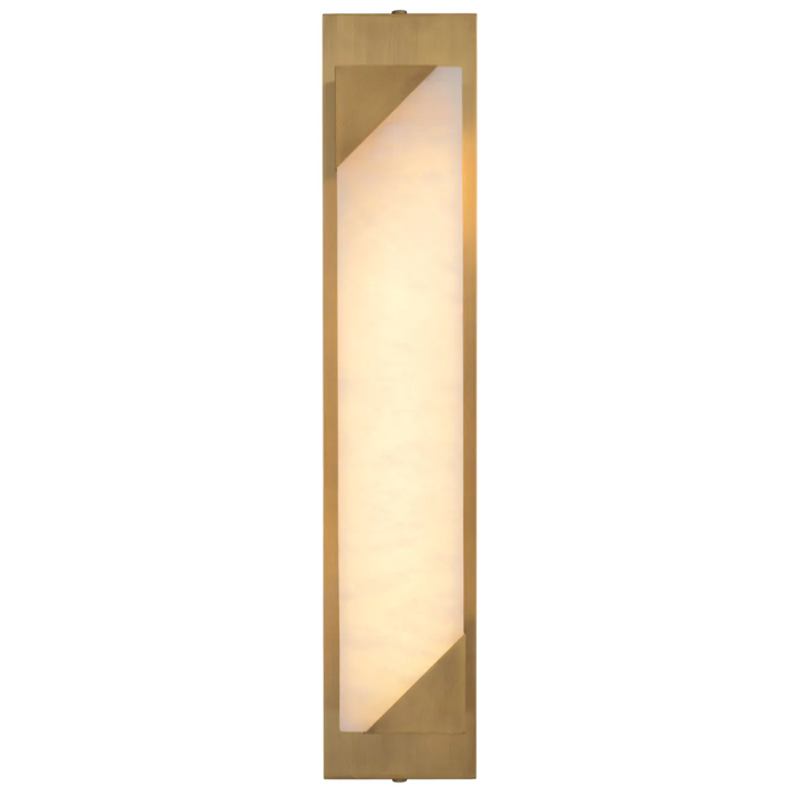 Scilla Wall Lamp - Alabaster & Antique Brass Eichholtz 2
