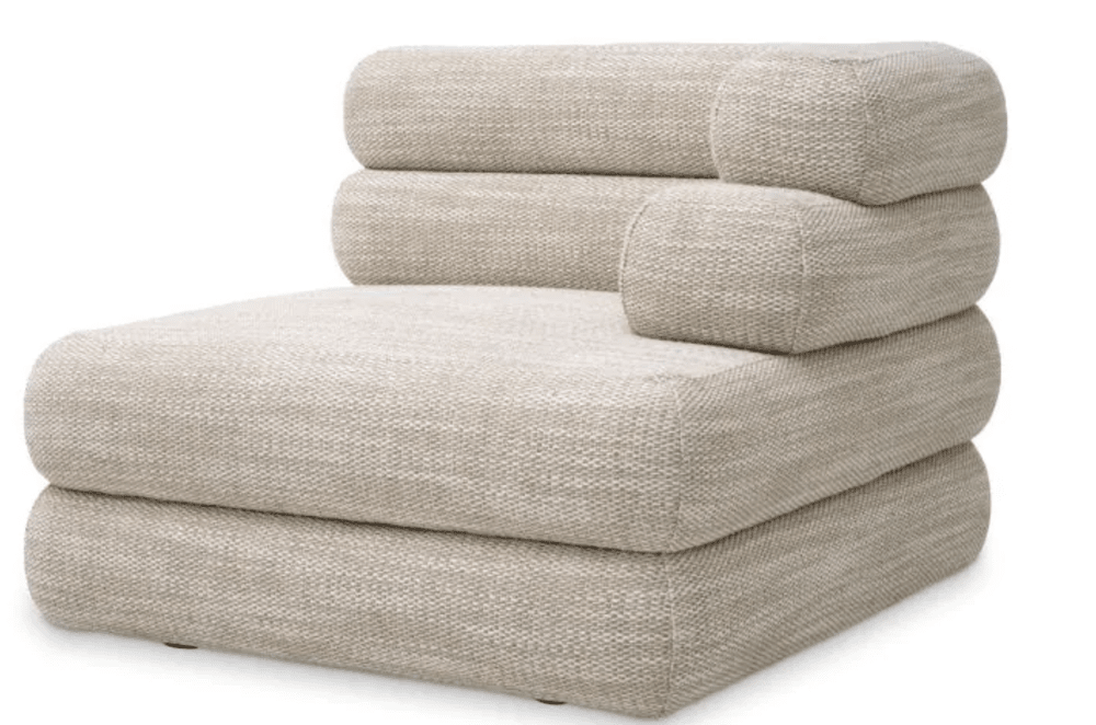 Trade SKU: Modular Sofa Malaga right Skyward sand | black feet Eichholtz 1