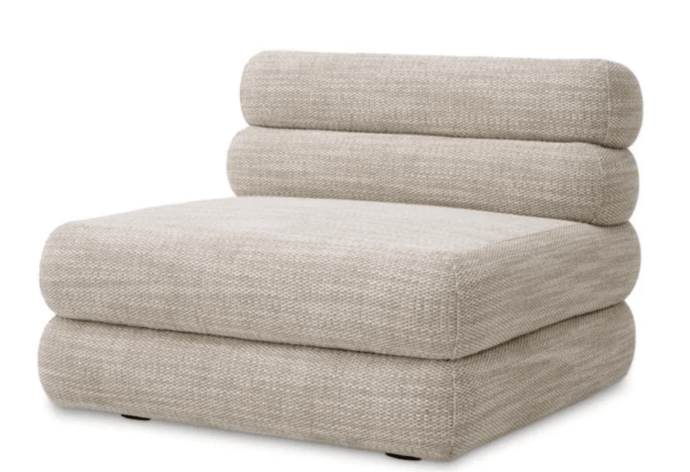 Trade SKU: Modular Sofa Malaga middle Skyward sand | black feet Eichholtz 1