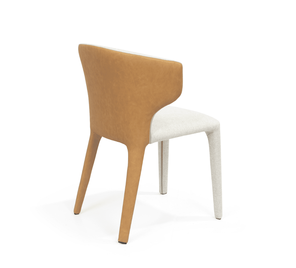 Vela Dining Chair - Avery Cream & Honey Tommy Franks 3