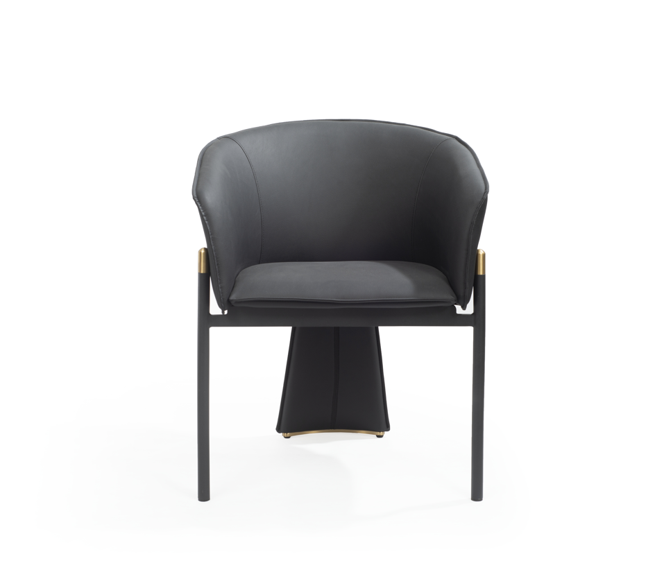 Felipo Set of 2 Dining Chairs - Mustang Black Tommy Franks 1
