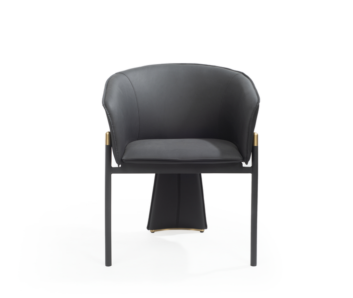 Felipo Set of 2 Dining Chairs - Mustang Black Tommy Franks 1