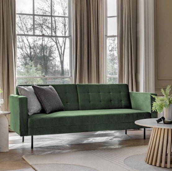 Leighton Sofa Bed - Bottle Green GalleryDirect 2