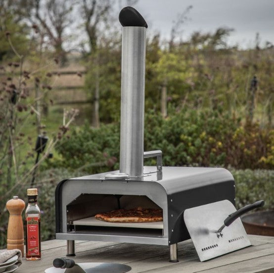 Sashari Outdoor Pizza Oven - Black GalleryDirect 2