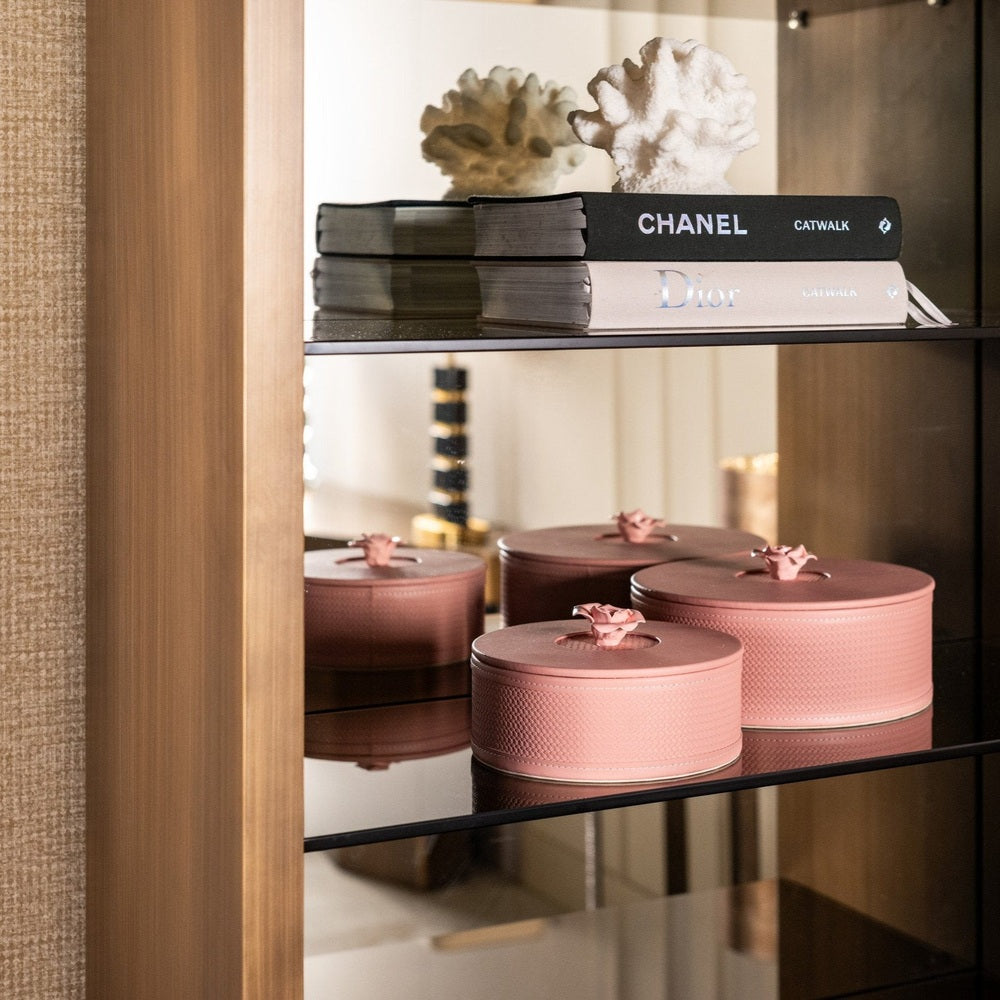 Bowic Display Cabinet - Brushed Gold Richmond 4