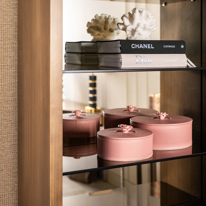 Bowic Display Cabinet - Brushed Gold Richmond 4