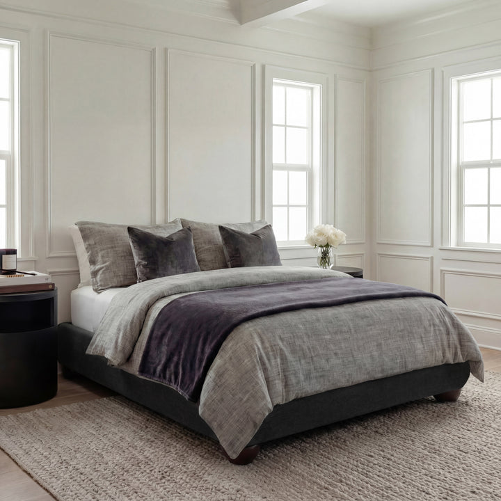 Sully Bed - Deep Charcoal