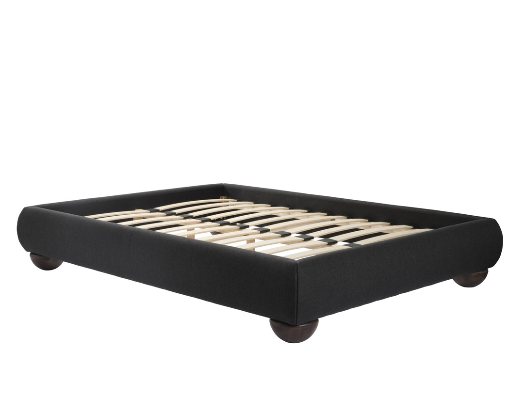 Sully Bed - Deep Charcoal