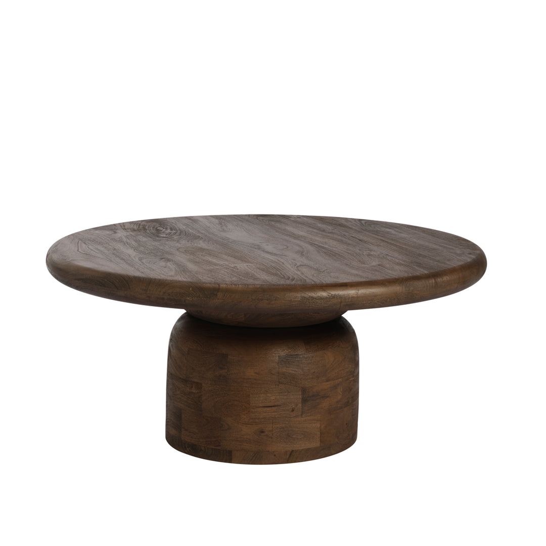 Sofi Mango Wood Round Coffee Table