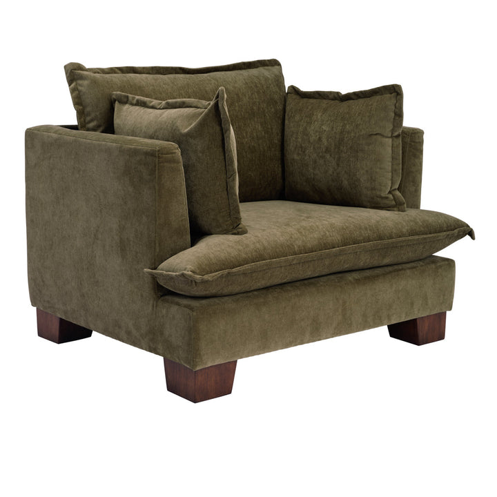 Sutton Armchair - Olive