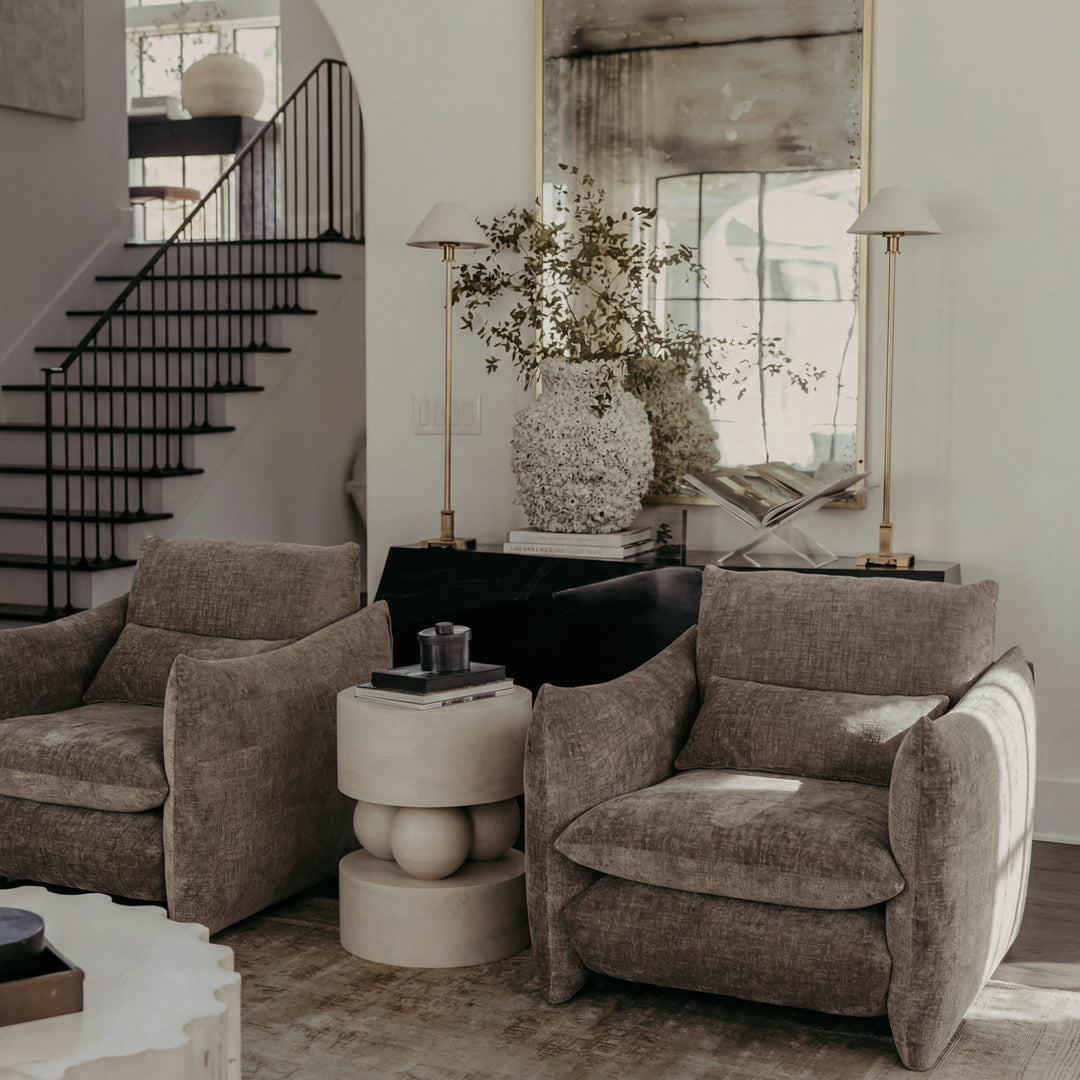 Sylvie Armchair - Coffee