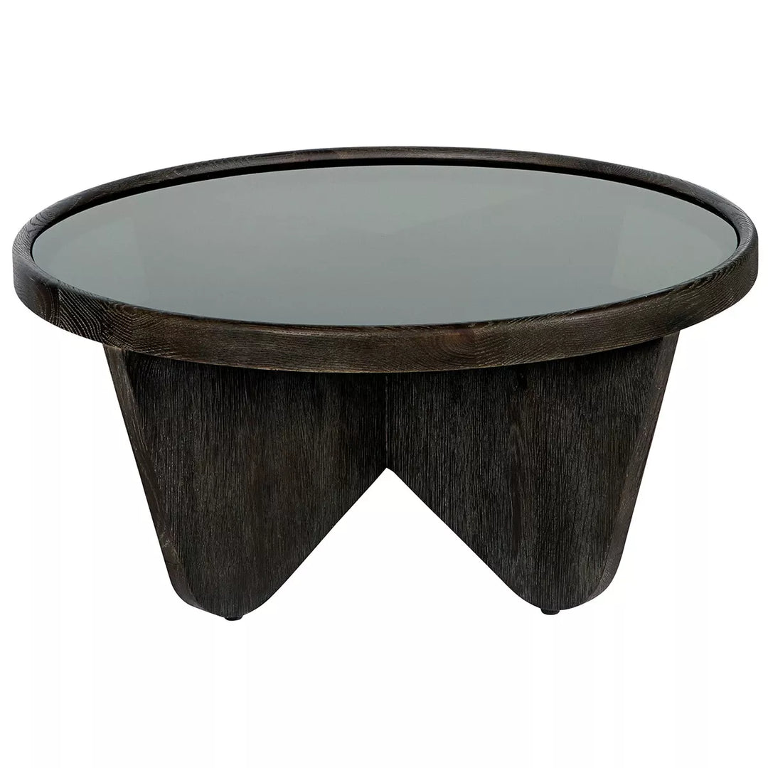 Cleo Round Coffee Table - Espresso