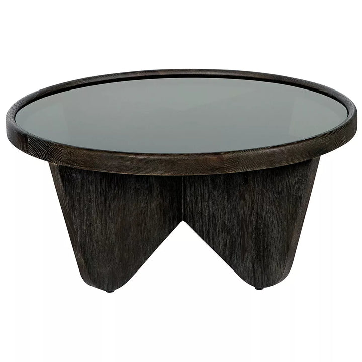 Cleo Round Coffee Table - Espresso