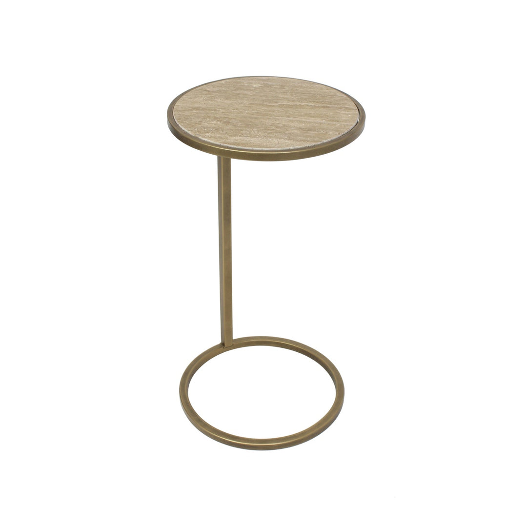 Oscar Side Table - Tan