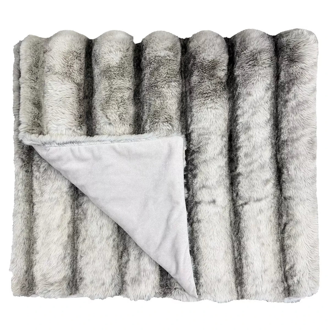Sydney Faux Fur Marten Throw 150x200cm