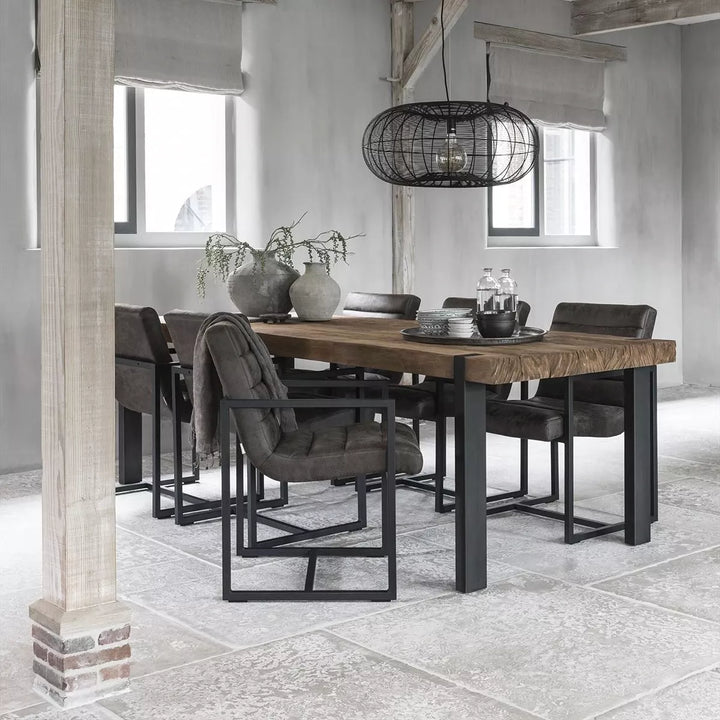 Beam Dining Table - Recycled Teakwood