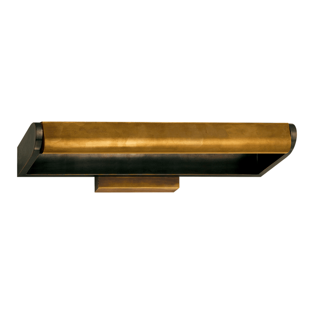 David 18" Art Light - Bronze with Antique Brass Shade Visual Comfort 1