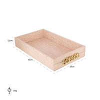 Richmond Interiors Rowen Tray in Pink