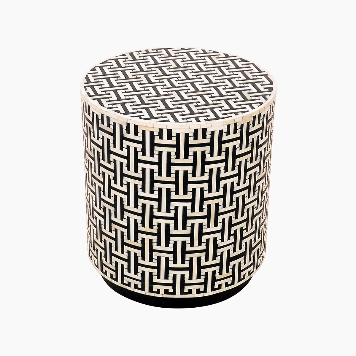 Ivy & Elm Hudson Bone Inlay End Table