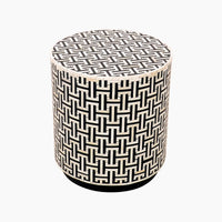 Ivy & Elm Hudson Bone Inlay End Table