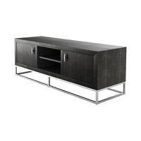 DI Designs Hampton TV Unit - Black Shagreen