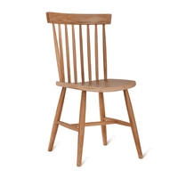 Garden Trading Pair of Spindle Back Chairs in Oak