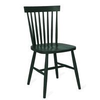 Garden Trading Pair of Spindle Back Chairs in Forest Green