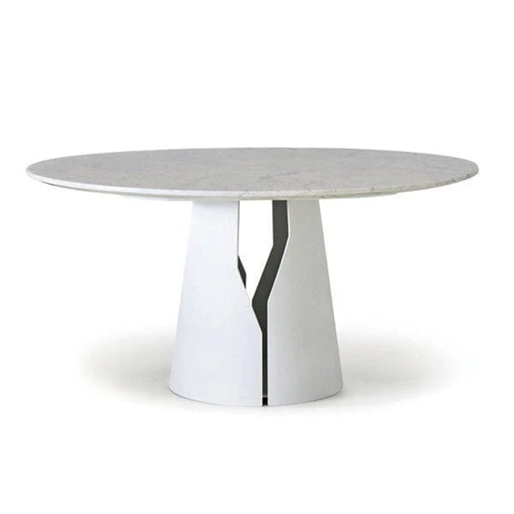 Tommy Franks Florence Dining Table in White