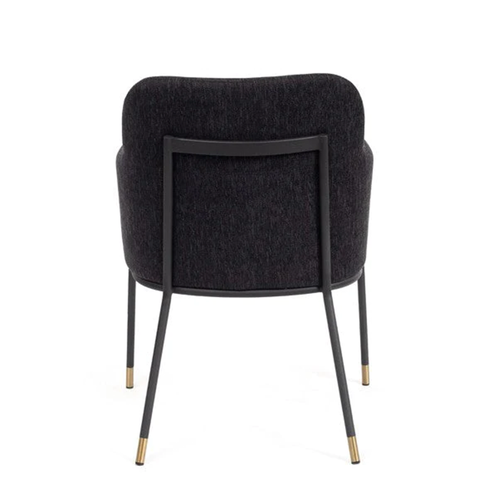 Tommy Franks Fox Dining Chair in London Black
